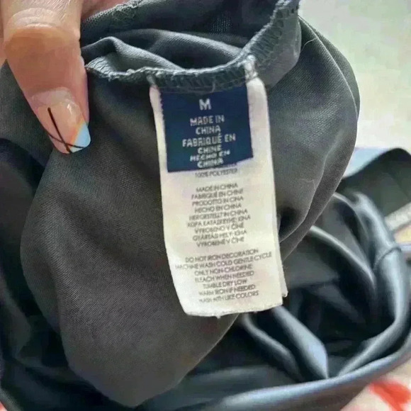 Gray Chaps Polo Shirt - Picture 3 of 3